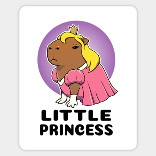 Little Princess Capybara Sticker